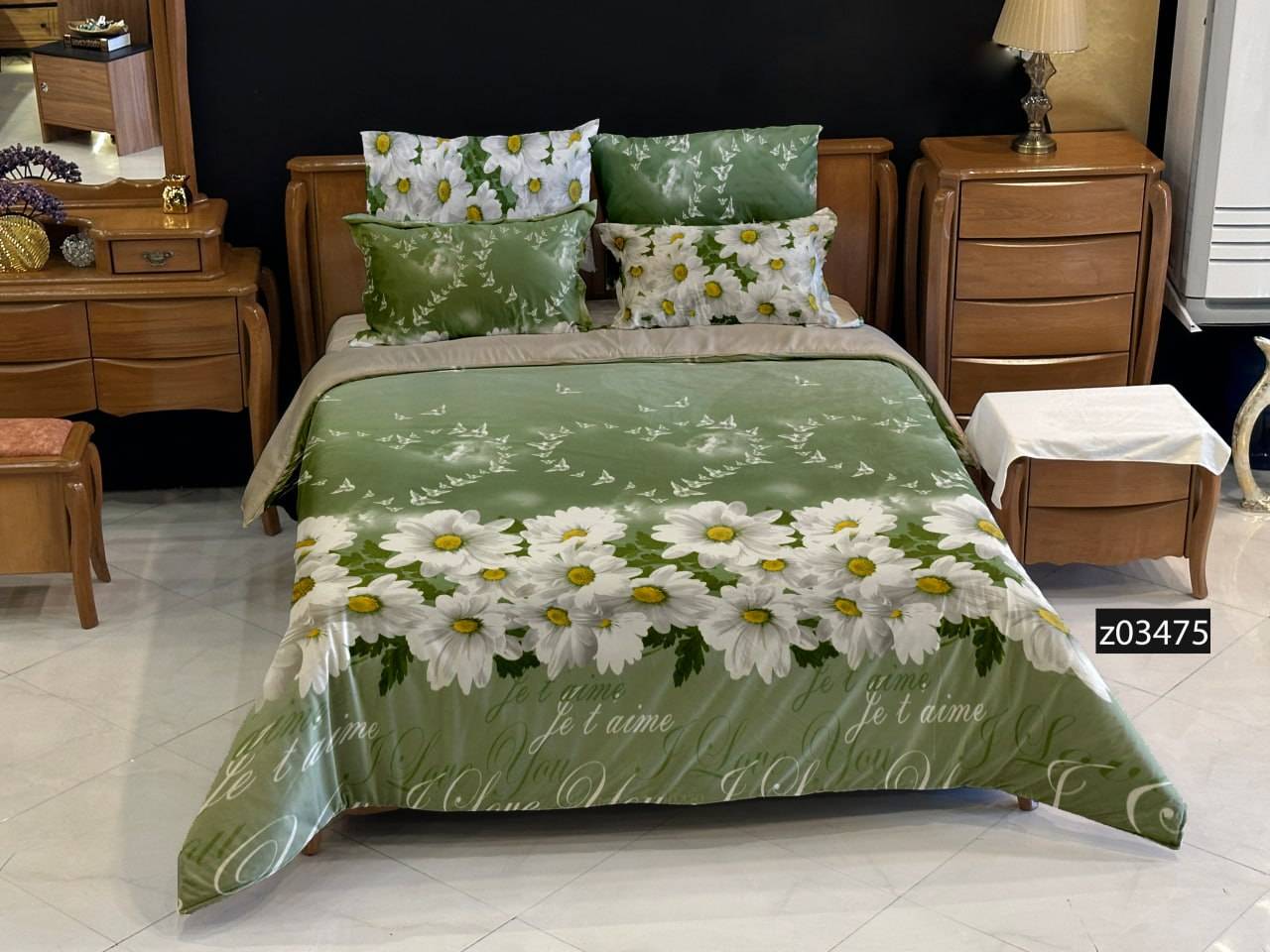 Z03475-دشت-بابونه-01 سرویس لحاف روتختی مدل دشت بابونه