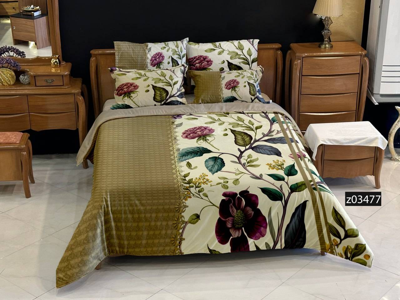Z03477-باغ-کلاسیک-01 سرویس لحاف روتختی مدل باغ کلاسیک